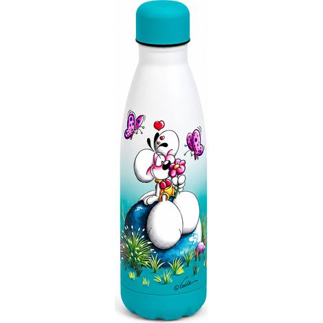 Gourde Diddl turquoise en acier inoxydable 500 ml (1/2)