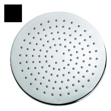 Pomme de tête 205mm jet de pluie autonettoyant noir mat Elios - BOSSINI I00417073