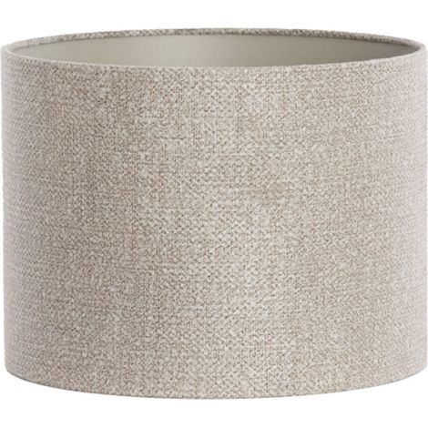 Light & Living - lampenschirm - Brandy - braun - textil - Ø 40cm (1/3)