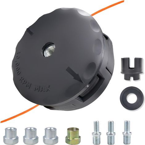 Testina decespugliatore - Accessorio con sistema Tap & Go M10 x 1,25 - Bobina di filo universale (1/5)