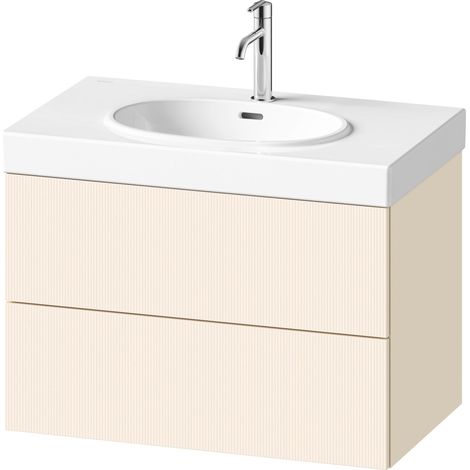 Duravit Balcoon Waschtischunterbau, wandhängend, 2 Schubkästen,