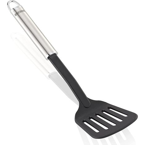 1 Spatule en nylon, Acier inoxydable, Résistant chaleur 160°C, Antiadhésif, Cuisine et service (1/5)
