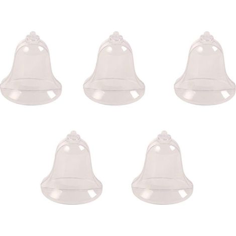 Lot de 5 boîtes de rangement alimentaires en plastique transparent pour bonbons (1/5)