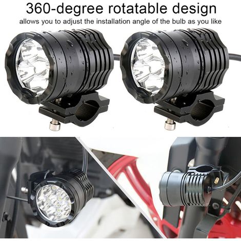 12-80V 60W IP67 Weiße LED-Scheinwerfer für Motorräder und Fahrzeuge