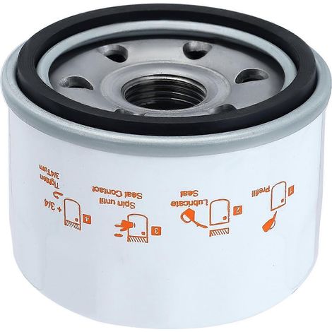 Filtre à huile Bluezoo (lot de 2) 951-12690 pour tondeuses à gazon MTD 4P90HU, 4P90HUA, 4P90HUB, 4P90JHA, Craftsman LT1500, LT3800, LT4200, R1000, T1000, T1200 et Cub Cadt XT1 et XT2.
