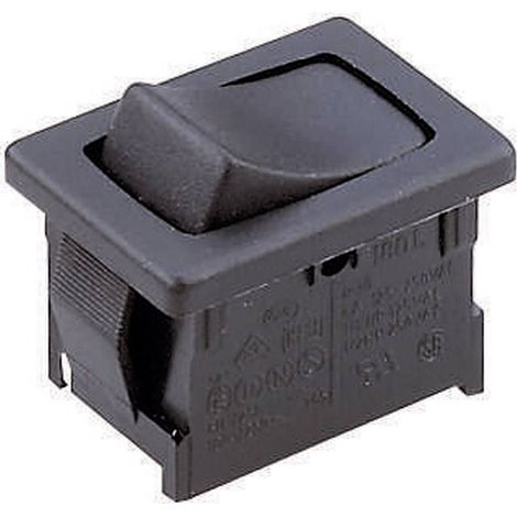 Marquardt 1808.2302 Interrupteur à bascule 1808.2302 250 V/AC 6 A 1 x (On)/Off/(On) IP40 momentané/0 (1/4)