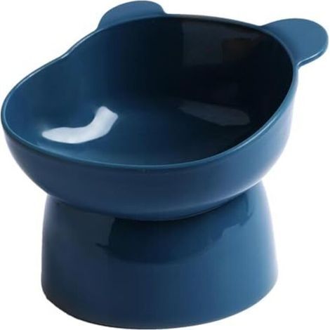 GamChat Surélevée, Bol Chat Sureleve Incline Anti Vomissement, Gampour Chat Inclinable, Bol de Nourriture pour Chat Chien, GamChat pour Nourriture & Eau, EcuChaton Lave-Vaiss (1/4)