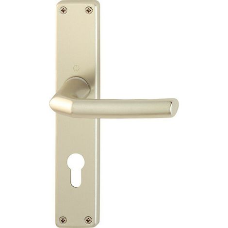 Hoppe Zylinderschloss Langschildgarnitur Birmingham 1117/202SP Alu. F2 PZ 72mm DIN L/R (1/4)