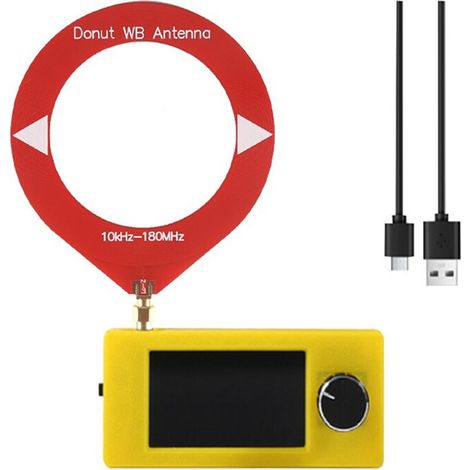 Geeignet für SI4732 Mini-Radioempfänger, Frequenzbereich 10-180 MHz, 1,9-Zoll-Bildschirm, unterstützt FM/AM/LSB/USB, SI4732 tragbarer Kurzwellenradioempfänger.