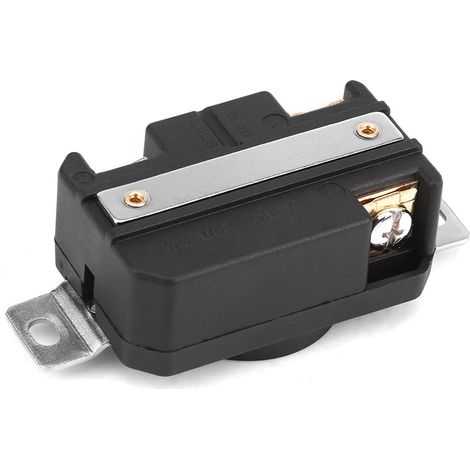 Fiche électrique femelle verrouillable NEMA L6-30R 30A 250V pour cordon d'alimentation de générateur (1/5)