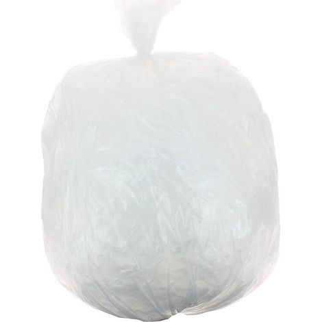 Sacs poubelles 30 litres HD transparents carton de 500 sacs