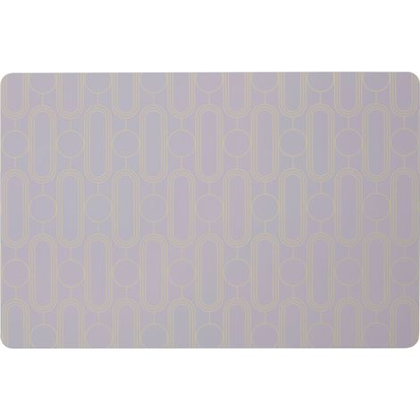 Premier Housewares Place Mats/ Woven Place mats Mat/ Purple Table Mats/ W44 X D29 X H1cm (1/4)