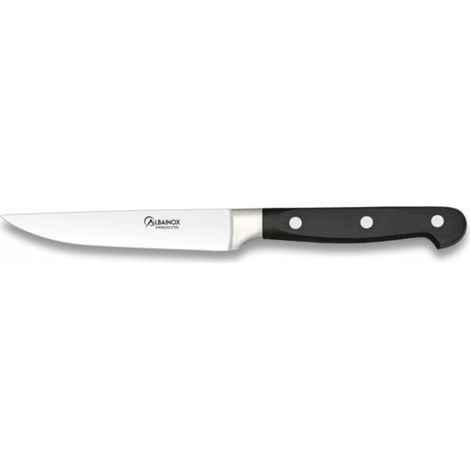 Gemüsemesser Martinez Albainox mit Mango aus schwarzem Polyoxymethylen und 11-cm-Edelstahl-Blisterpackung 17177