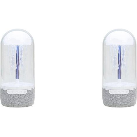 Convient aux enceintes portables bicolores avec lumière en forme de méduse, son surround 3D et caisson de basses pour systèmes home cinéma. (1/3)