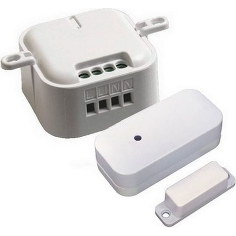 Kit de commande d'aération sans fil PA-820 avec interrupteur sans fil CMR-2000 2000 W + interrupteur de contact de fenêtre DFM-2000 pour hotte aspirante, four, cheminée (1/5)