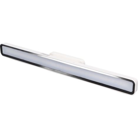 Barre lumineuse LED tactile à intensité variable, 3 températures de couleur, rechargeable, magnétique, pour placard, avec télécommande