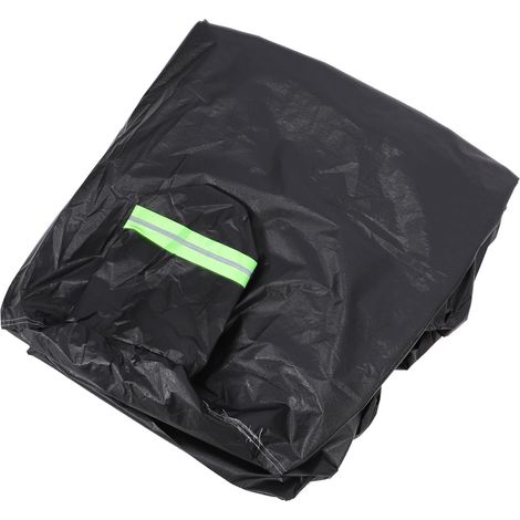 Housse de Moto Extérieure Noire XL, Protection Anti Pluie et Soleil (1/5)