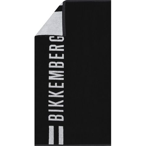 BIKKEMBERGS - SERVIETTE DE PLAGE - BKK3MTW01 NOIR Universelle (1/4)