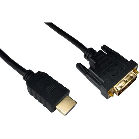 Câble HDMI RS PRO 15m, HDMI vers DVI-D, HDMI Mâle DVI-D Mâle ( Prix pour 1 )