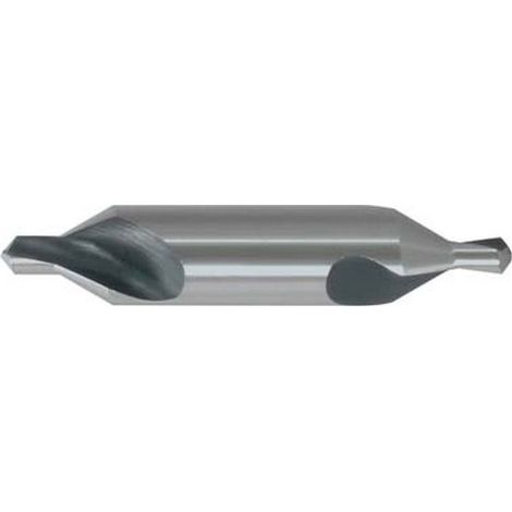 Trapano Centro In Metallo Duro Integrale Trapano Di Ø: 3.15 Mm, Diametro 8,00 Millimetri Coda H9, Lunghezza Totale 50,0 Millimetri, Per Ø Del Pezzo: 30-40 Mm