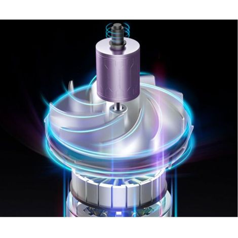 Aspirateur de Table 120W Rechargeable 8000 PA - Avec port USB, Voiture Type Humide et Sec Aspirateur 2 Vitesses (1/5)