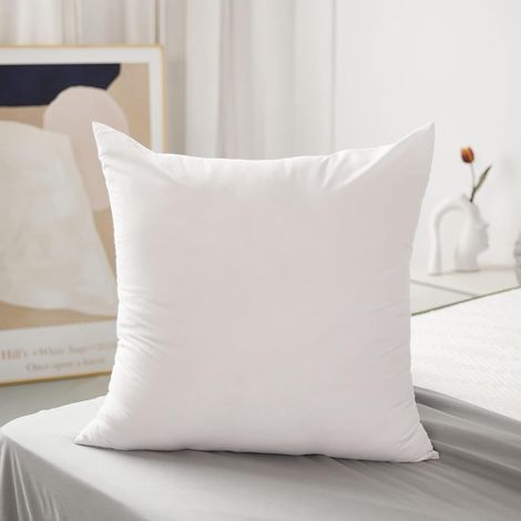 Oreiller Carrés 65x65 Lot de 1, Oreillers Rectangulaire Rafraichissant, Plat Pillows for Sleeping, Lavable en Machine (1/5)