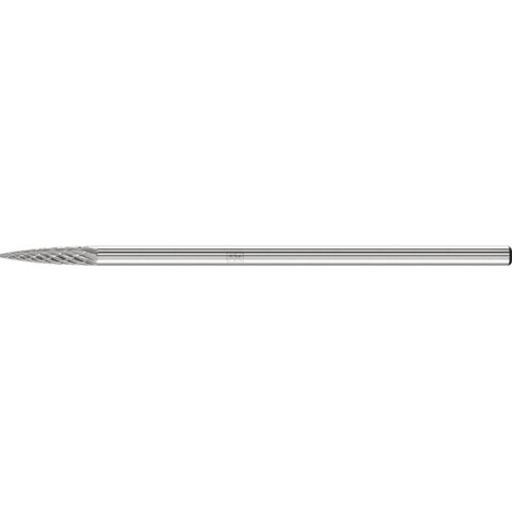 PFERD TOOLS Hartmetall Frässtift Spitzbogen SPG Ø 03x13mm Schaft-Ø 3x75mm Z3P universal mittel kreuzverzahnt (1/3)