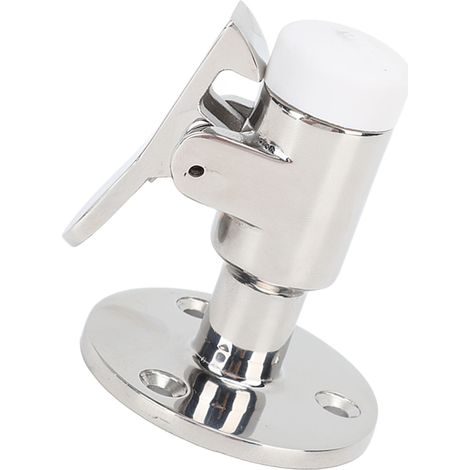 Verstellbarer Türstopper aus Edelstahl 316, verstärkter Bodenstopper, Befestigungsset für Boots- und Yachttüren, hochbelastbares Befestigungsset (1/5)