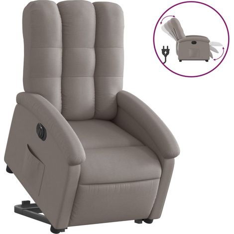 Maison Exclusive - Relaxsessel mit Aufstehhilfe Elektrisch Taupe