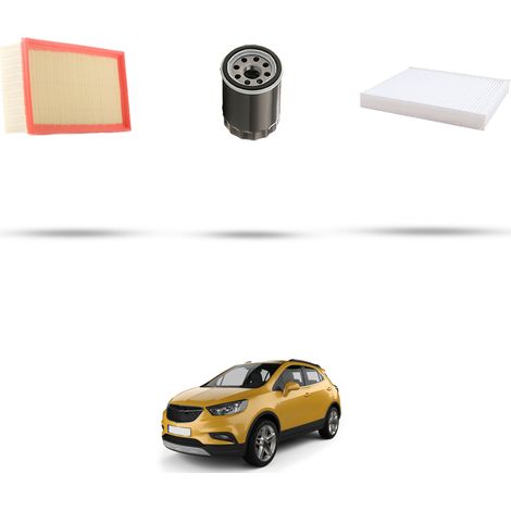Kit tagliando 3 filtri compatibile con Opel Mokka Mokka X 1.4 Turbo 112kw Dal 2016 (1/5)