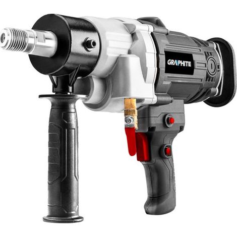 Taladro con corona de diamante Graphite 2200W 180mm para albañilería (1/5)