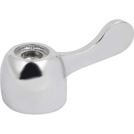 Manija Grifo - Cobre - Cromo - Para Grifo de Agua Fría - Baño - 1 Unidad (1/5)