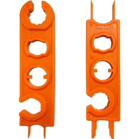 Clé, clé de connecteur de panneau solaire, outils de retrait de déconnexion PV, clés à molette, outil de sertissage pour kit de câble d'extension de système solaire (2 pièces) (1/5)