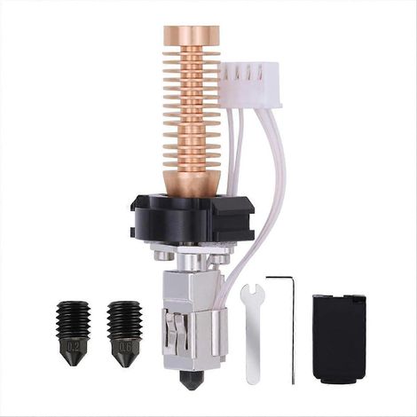 Kit d'embouts pour Adventurer 5M/5M Pro, embouts interchangeables rapidement, buse en acier trempé de 0,2/0,4/0,6 mm (1/5)