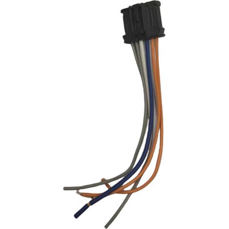 Connecteur électronique pour prise de feu arrière Citroën Peugeot 307, prise en plastique multipoints, pour le raccordement du faisceau de câbles du feu arrière, étanche et anti-desserrage. (1/3)