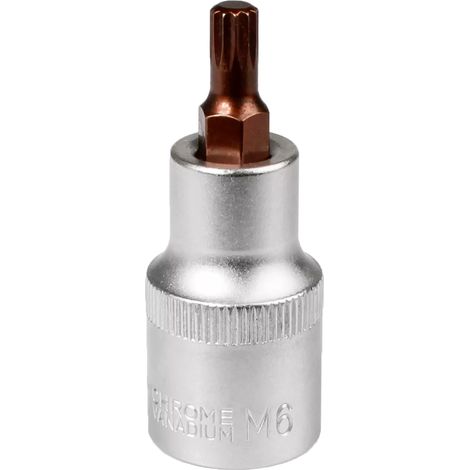 MJW Stecknuss 1/2" SPLINE M6