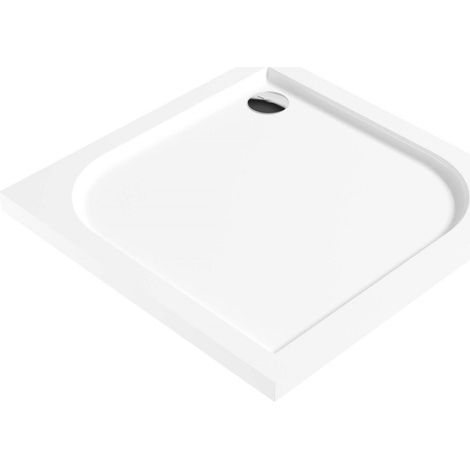 Deante Cubic plato de ducha blanco 80x80 cm