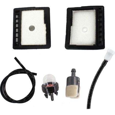 2X Filtre à Air Filtre à Carburant pour ECHO CS300 CS3000 CS301 CS340 CS3400 CS345 CS3450 CS305 CS306 CS341 CS346 remplace 90076 90149Y 13031039132 Tronçonneuse Pompe D'amorcage Tuyau (1/3)