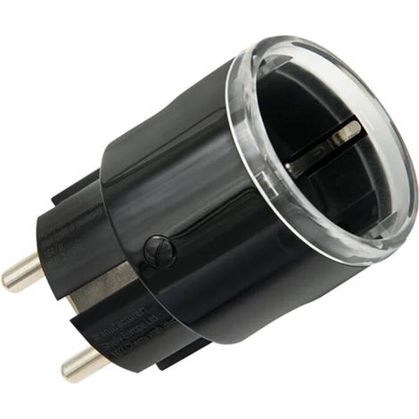 Prise intelligente Shelly Plug S MTR Gen3 12A (noire)
