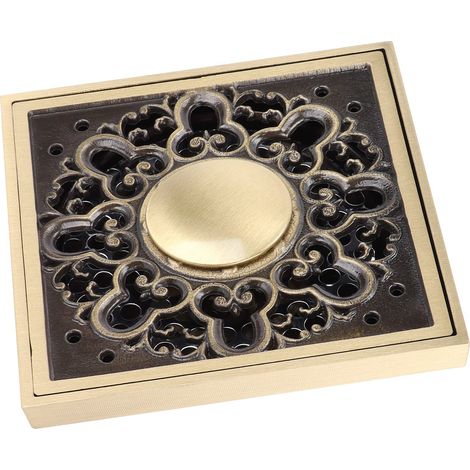 Scarico a pavimento per bagno – con filtro – per acque profonde – cucina/bagno