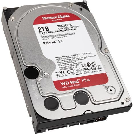Western Digital WD Red Plus 3.5" 2 TB Serial ATA III (1/2)
