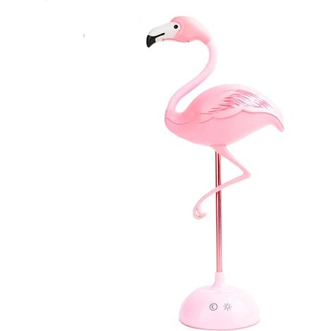 Lampe de Bureau LED Flamant Rose USB Tactile Intensité Variable Enfant Chambre (1/4)