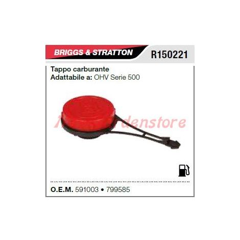 B&S Tankdeckel B&S Rasenmäher Mäher Rasenmäher OHV 500 Serie R150221