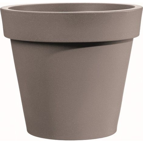 Florero redondo Easy  Gris paloma - 80 cm