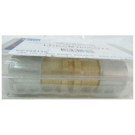 Raccord droit laiton Ø 1" pour tube cuivre / acier frigorifique sans brasure VULKAN LOKRING EID DISTRIBUTION LOKCM100CU