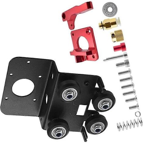 Plaque d'entraînement direct avec extrudeur pour Ender-3/CR10 (kit de plaque d'entraînement direct pour Ender 3) - Accessoires pour imprimante 3D (1/5)