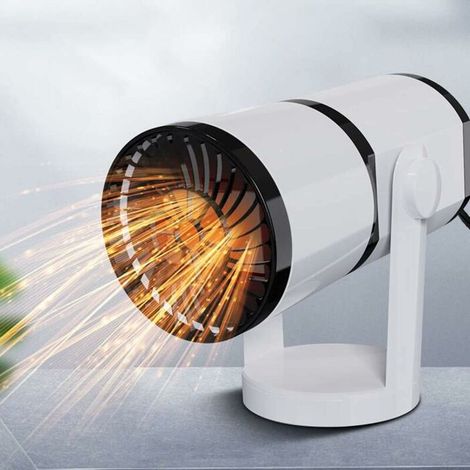 12V Car Heater Portable Car Defroster 360 Degree Rotating Heater Windshield Heater Winter Car Heater Defrost Window Dehumidifier Demister (1/5)