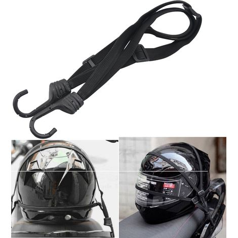 Accessoires moto, filet de casque rétro, élastique de fixation pour bagages, sac filet pour trottinette électrique, cordelette pour casque