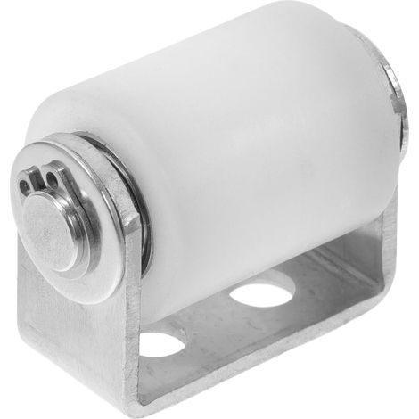 Guide de Portail Coulissant Acier Inoxydable avec Nylon Roulement à Billes Support Robuste pour Porte Lourde de Guidage Silencieux et Stable (1/5)