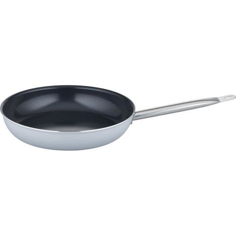 Poêle professionnelle GSW PRO BASIC 40 cm Aluminium forgé Induction Vitaflon Quarzit sans PFAS (1/4)